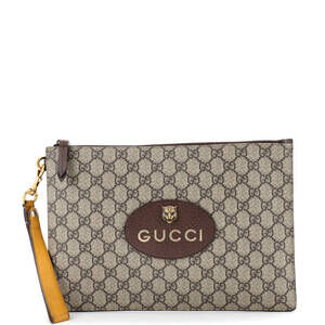 Gucci Neo Vintage Wristlet Pouch Gg #252918G96B